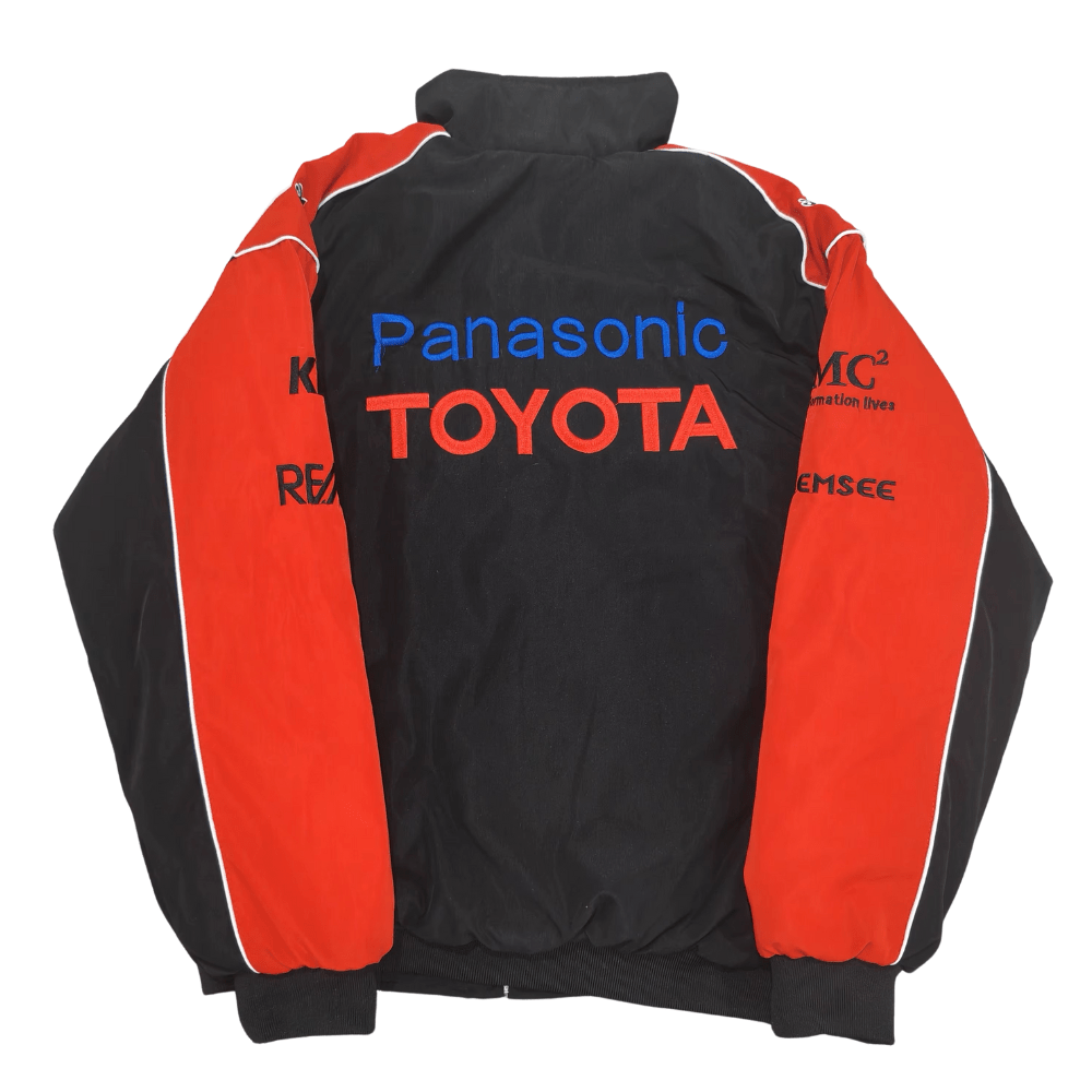 Panasonic Toyota Vintage Racing Jacket - Black | Racing Jacket | Sportcify |
