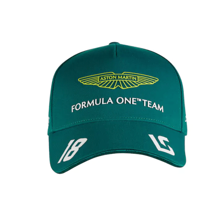 Aston Martin Aramco Cognizant F1 2023 Official Lance Stroll Team Cap | Racing Shirt | Sportcify |