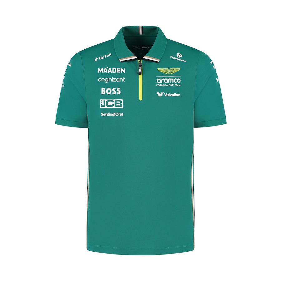 Aston Martin Aramco Cognizant F1 2025 Team Polo