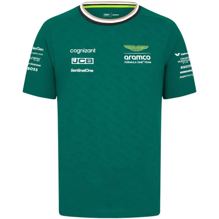 Aston Martin Aramco F1 2024 Team T-Shirt | Racing Shirt | Sportcify |