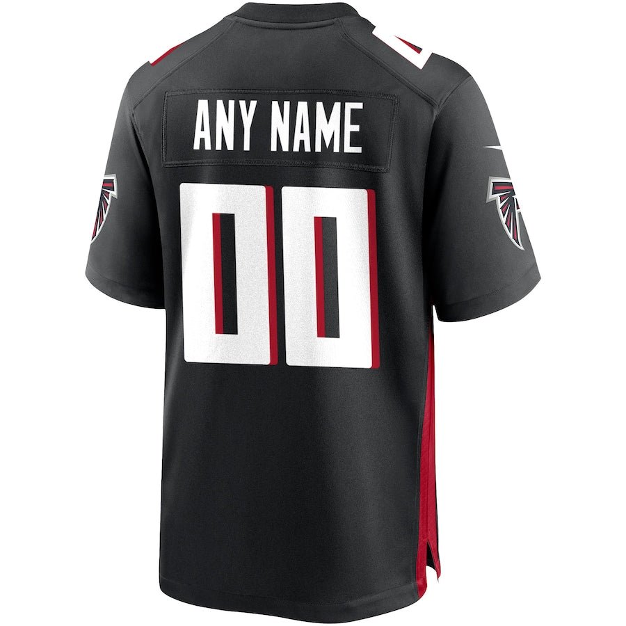 Black Atlanta Falcons Custom Game Jersey | American Football Jersey | Sportcify |