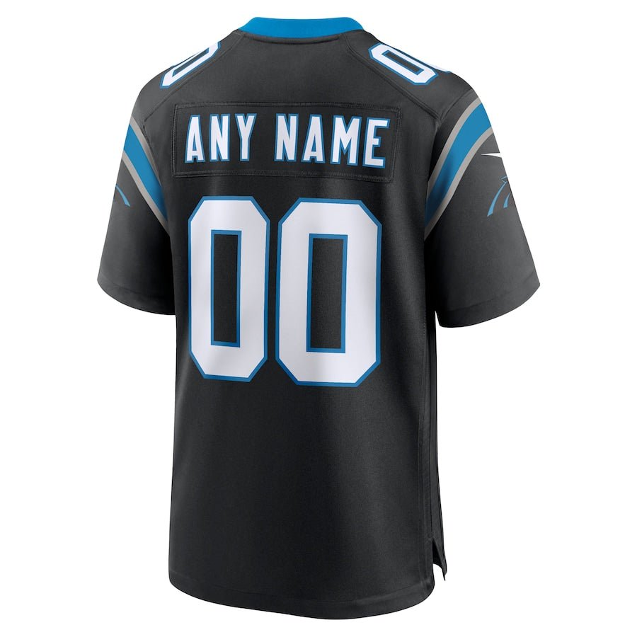 Black Carolina Panthers Custom Game Jersey | American Football Jersey | Sportcify |