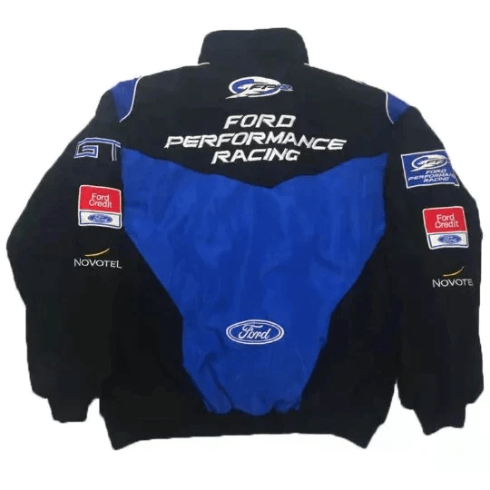 Black Ford Vintage Racing Jacket | Racing Jacket | Sportcify |