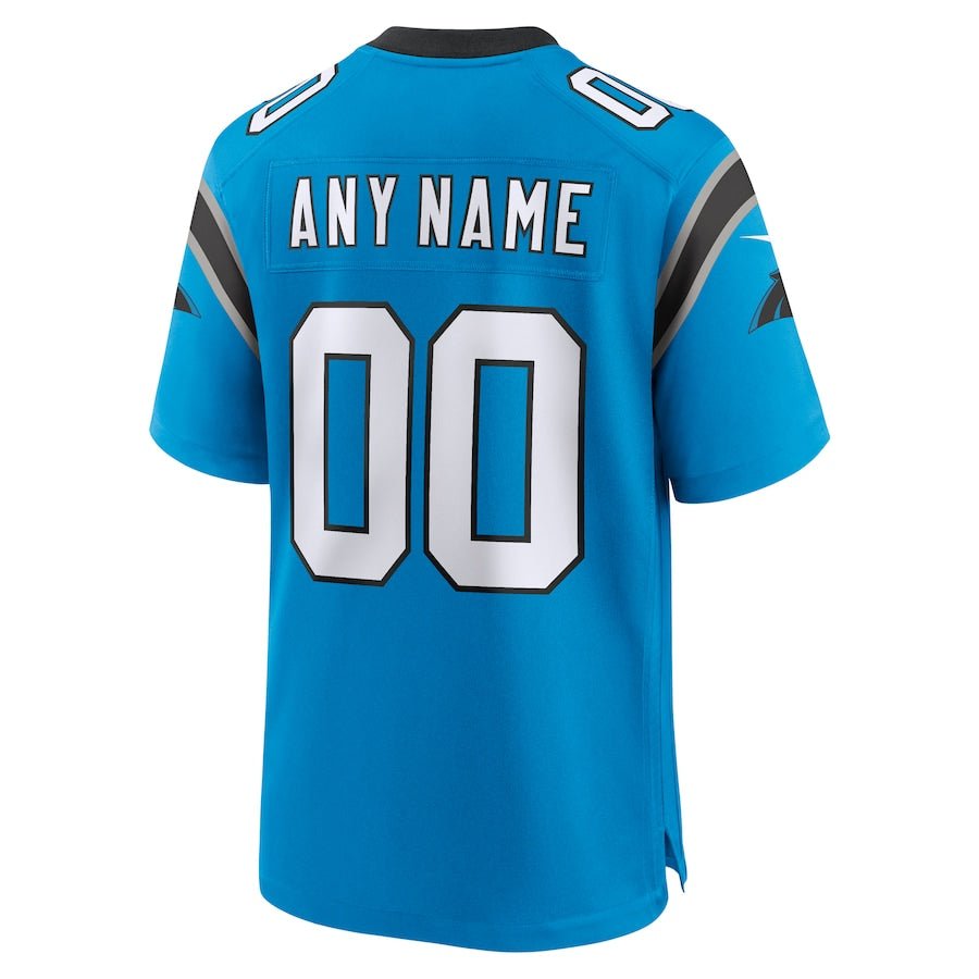 Blue Carolina Panthers Alternate Custom Game Jersey | American Football Jersey | Sportcify |