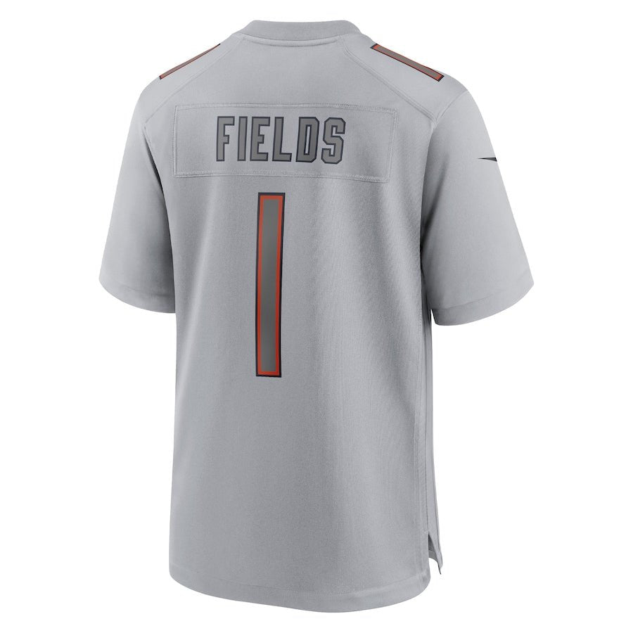Chicago Bears Justin Fields Gray Atmosphere Fashion Game Jersey | American Football Shirts | Sportcify |