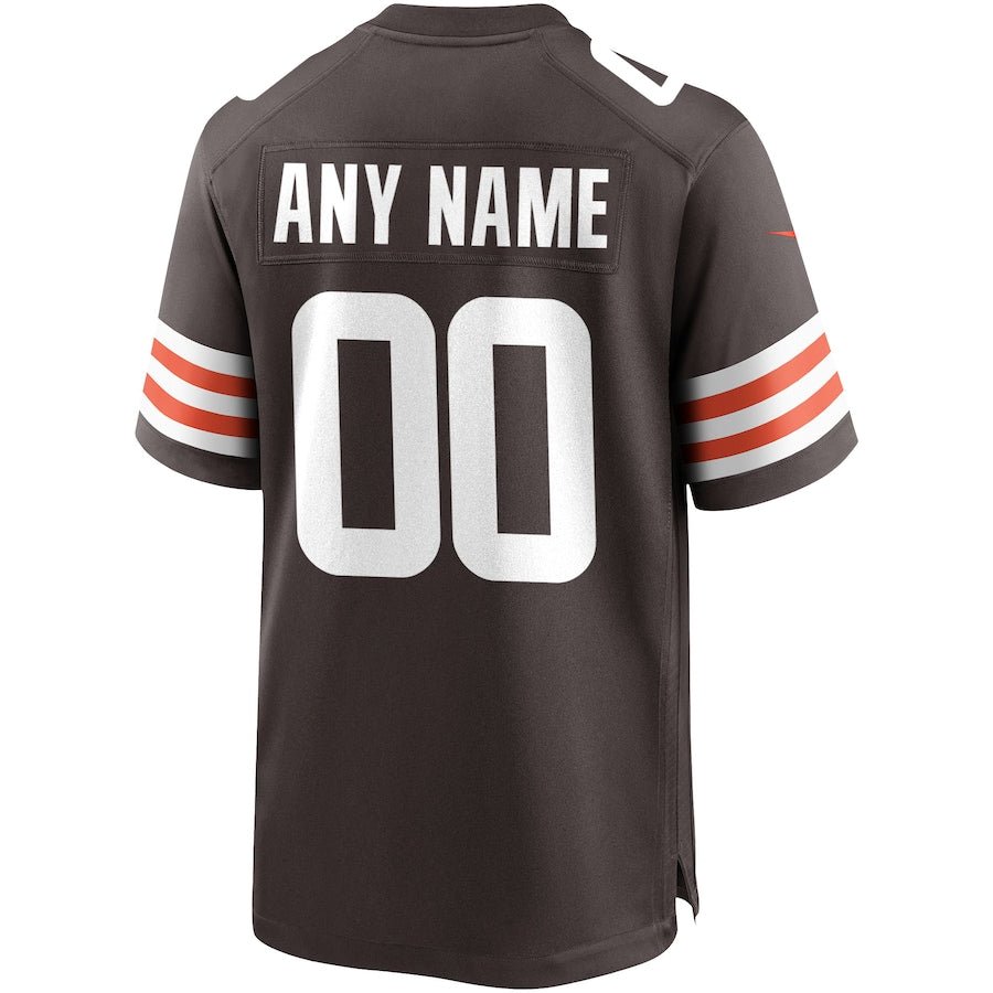 Cleveland Browns Brown Custom Game Jersey | American Football Jersey | Sportcify |
