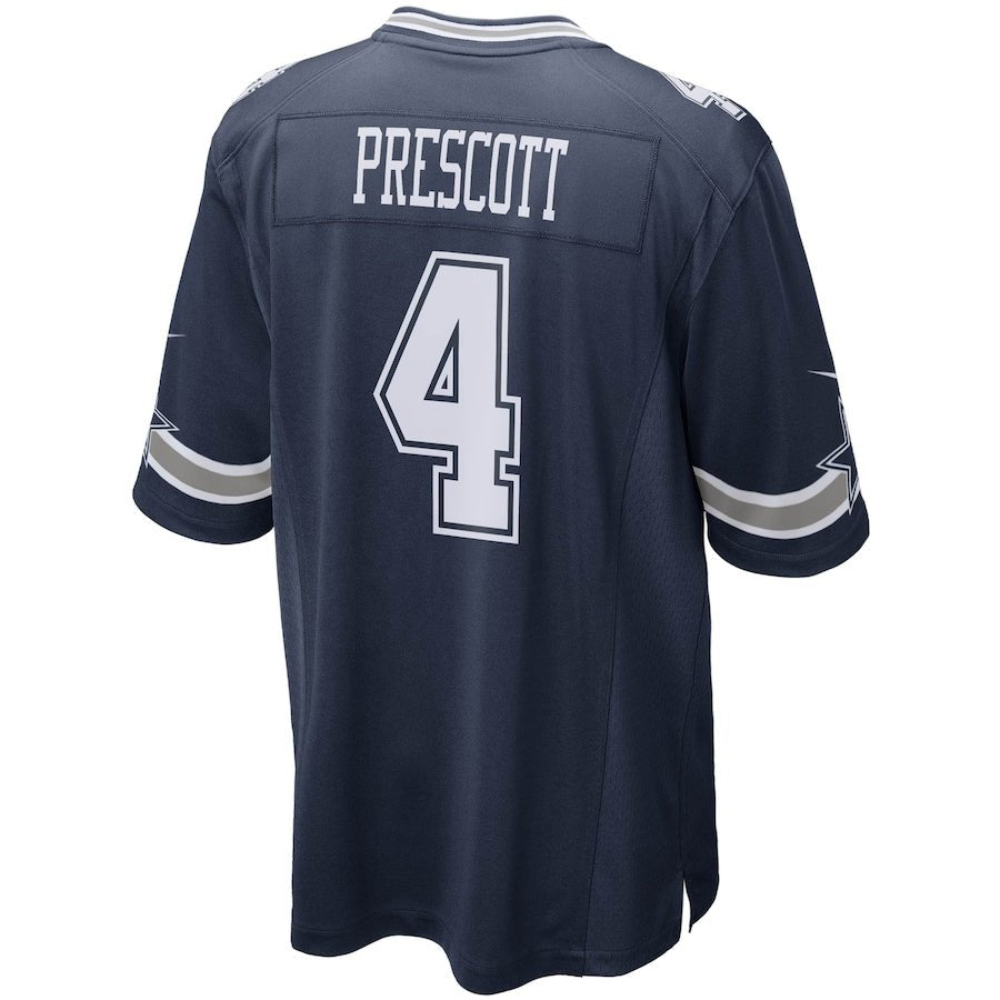 Dak Prescott Navy Dallas Cowboys Game Player - Jersey | American Football Shirts | Sportcify |