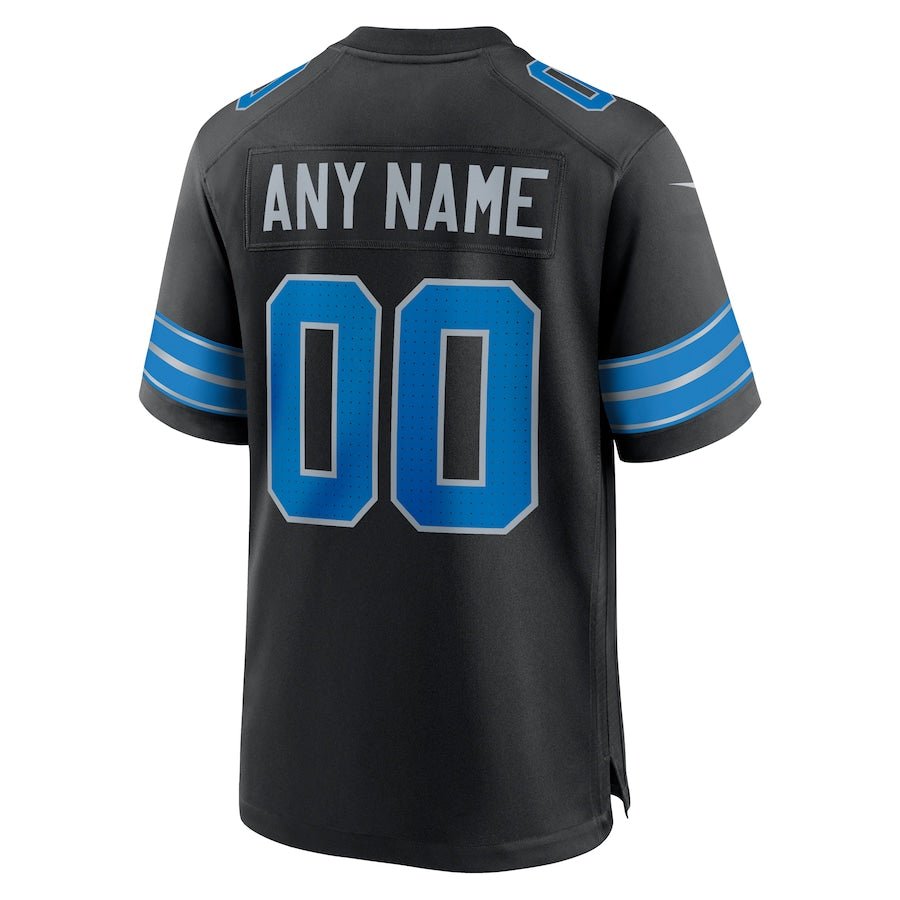 Detroit Lions Alternate Black Custom Game Jersey | American Football Jersey | Sportcify |
