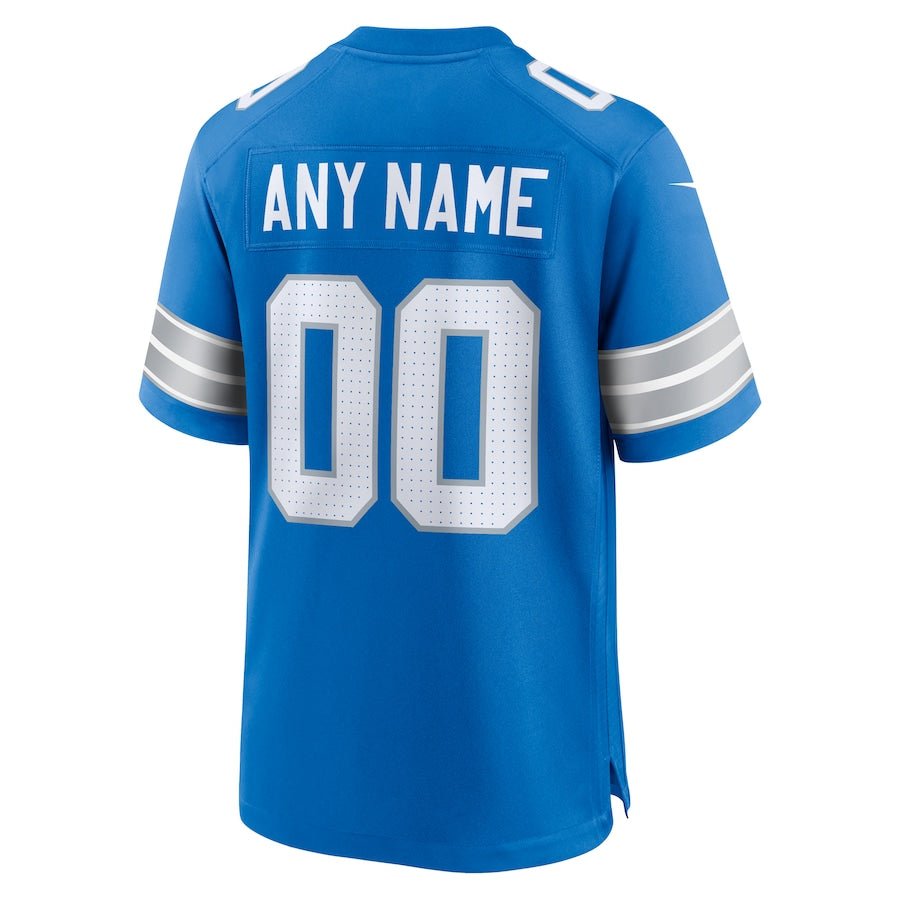 Detroit Lions Blue Custom Game Jersey | American Football Jersey | Sportcify |