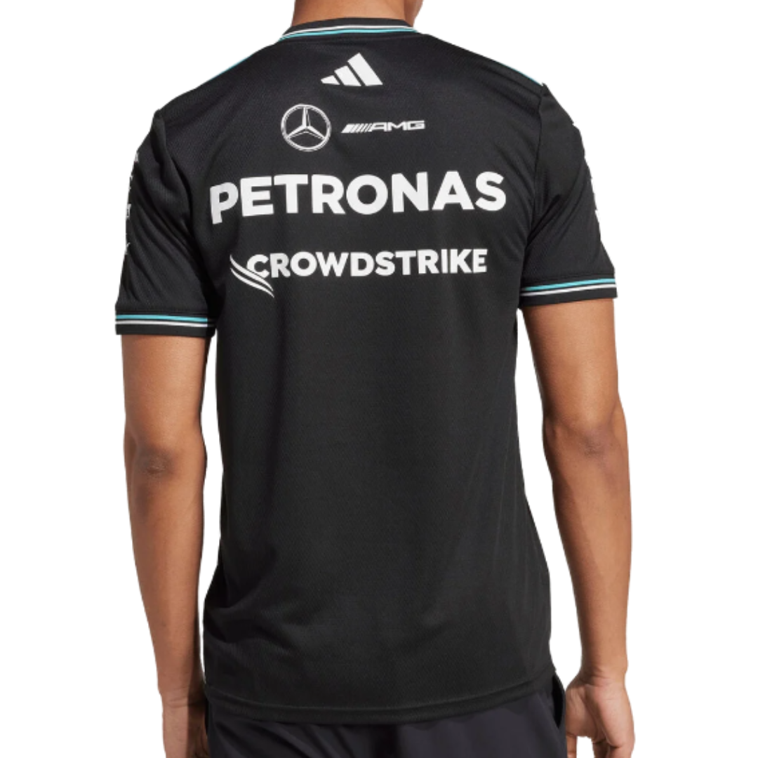 Driver Jersey Mercedes-AMG Petronas Formula One Team T-shirt 2025 - Black