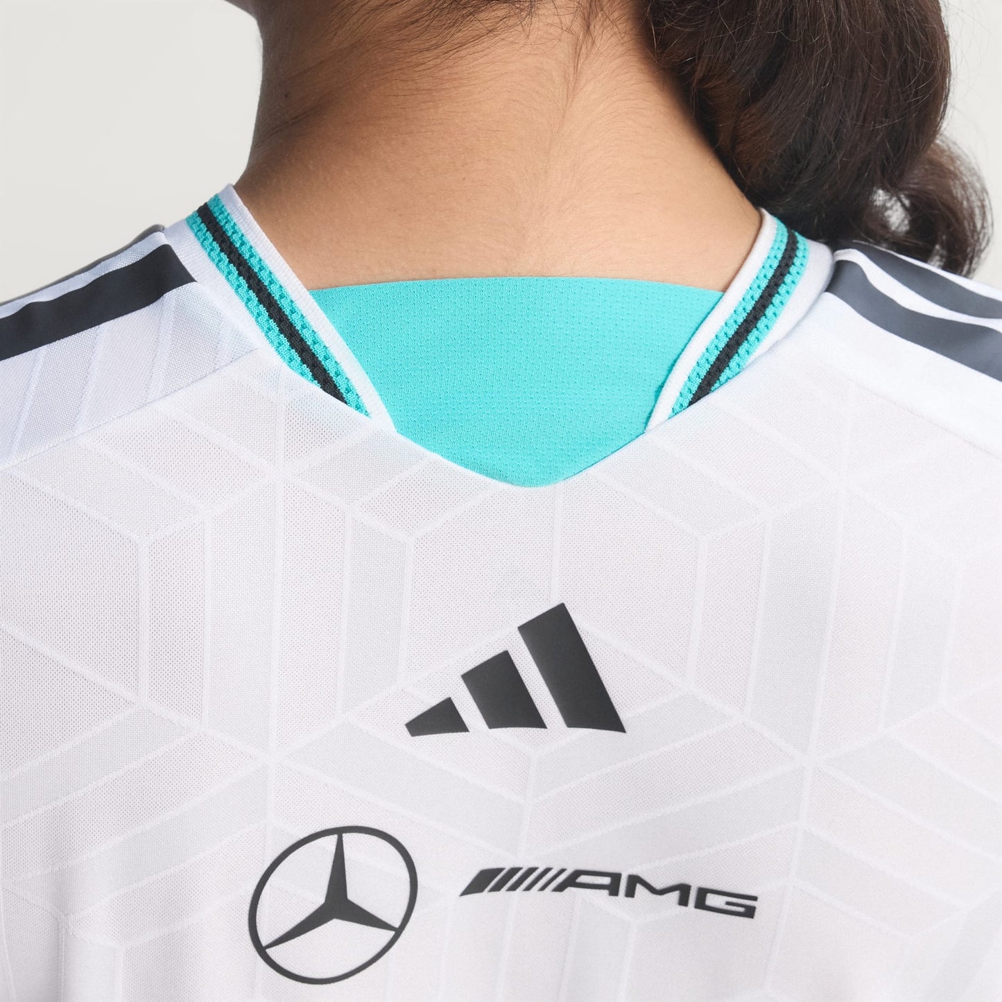 Driver Jersey Mercedes F1 Team T-shirt 2026 - White | Formula One Polo Shirt | Sportcify |