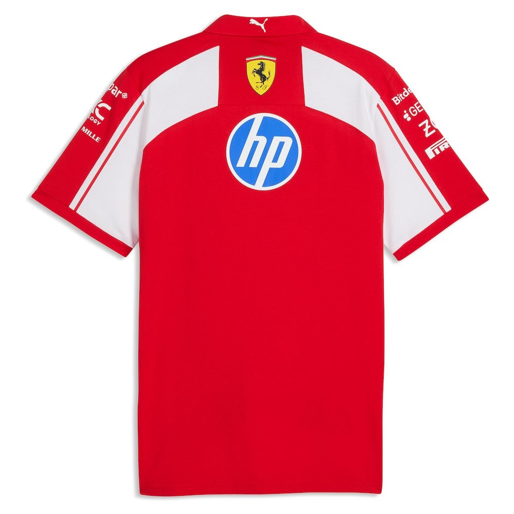 Ferrari 2026 Team Polo - Red | Formula One Polo Shirt | Sportcify |