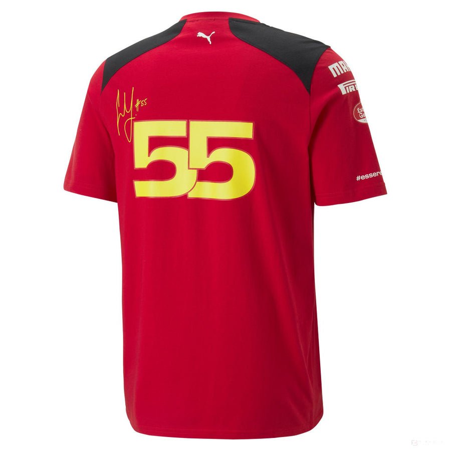 Ferrari F1 2023 Carlos Sainz Driver T-shirt | Racing Shirt | Sportcify |