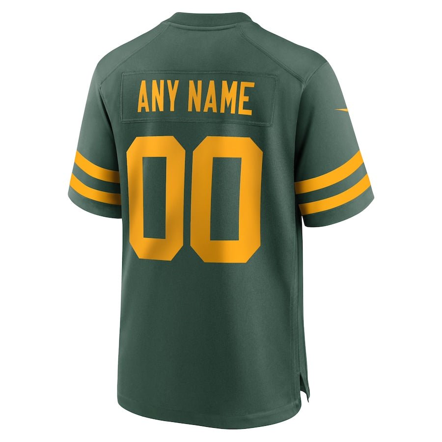 Green Bay Packers Green Alternate Custom Jersey | American Football Jersey | Sportcify |