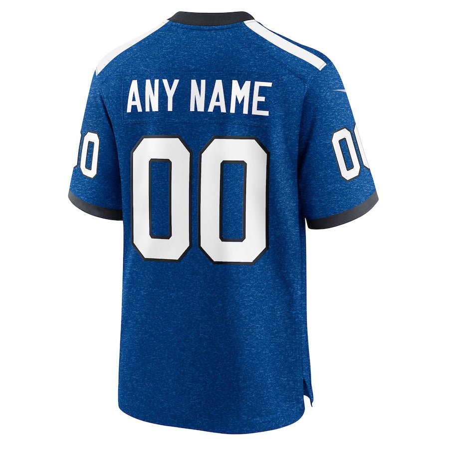 Indiana Nights Indianapolis Colts Blue Alternate Custom Game Jersey | American Football Jersey | Sportcify |
