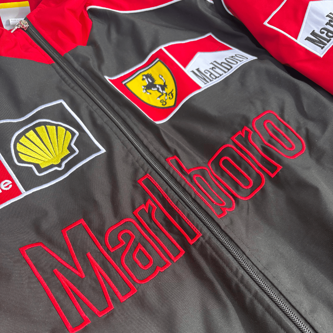 Marlboro Formula 1 Ferrari Vintage Racing Jacket | Racing Jacket | Sportcify |