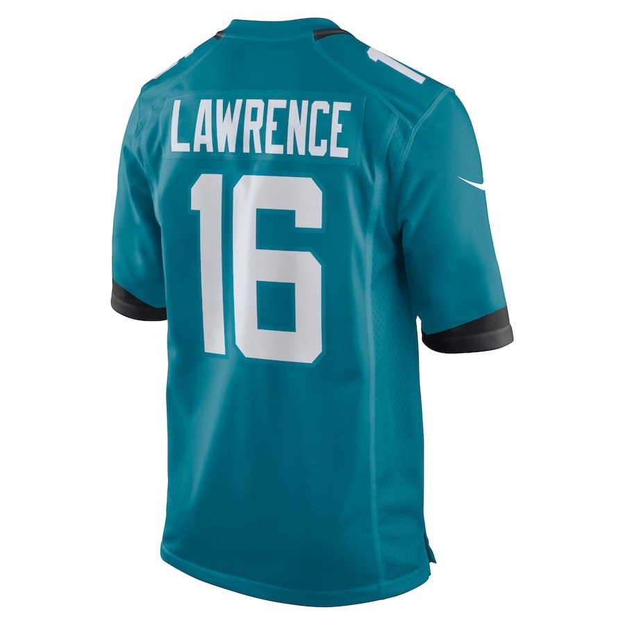 Jacksonville Jaguars Trevor Lawrence Teal Home Game Jersey | American Football Shirts | Sportcify |