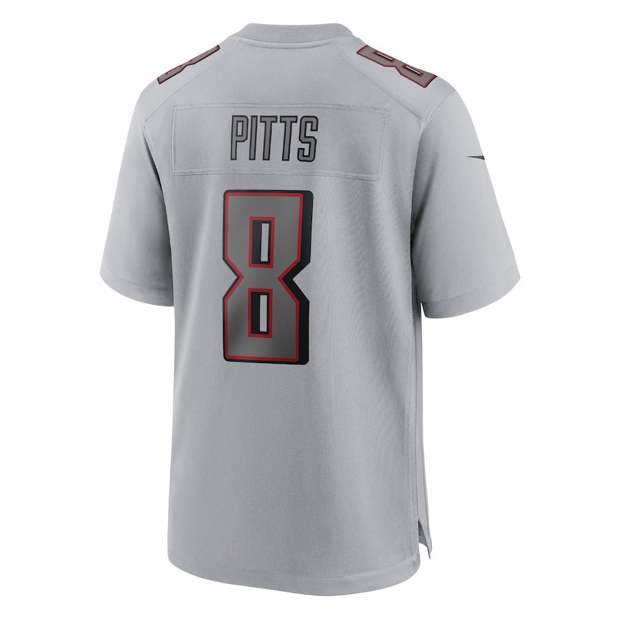 Kyle Pitts Gray Atlanta Falcons Atmosphere Fashion Game Jersey | American Football Shirts | Sportcify |
