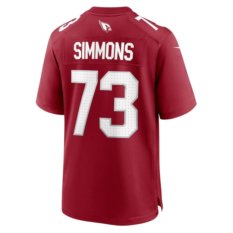 Lachavious Simmons Cardinal Arizona Cardinals Team Game Jersey | American Football Shirts | Sportcify |