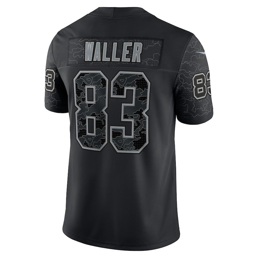 Las Vegas Raiders Darren Waller Black RFLCTV Limited Jersey | American Football Shirts | Sportcify |