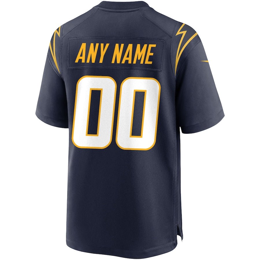 Los Angeles Chargers Navy Alternate Custom Game Jersey | American Football Jersey | Sportcify |