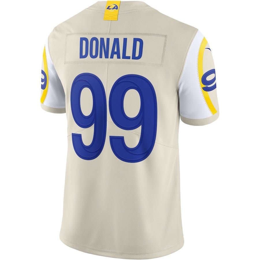 Los Angeles Rams Aaron Donald Bone Vapor Jersey | American Football Shirts | Sportcify |