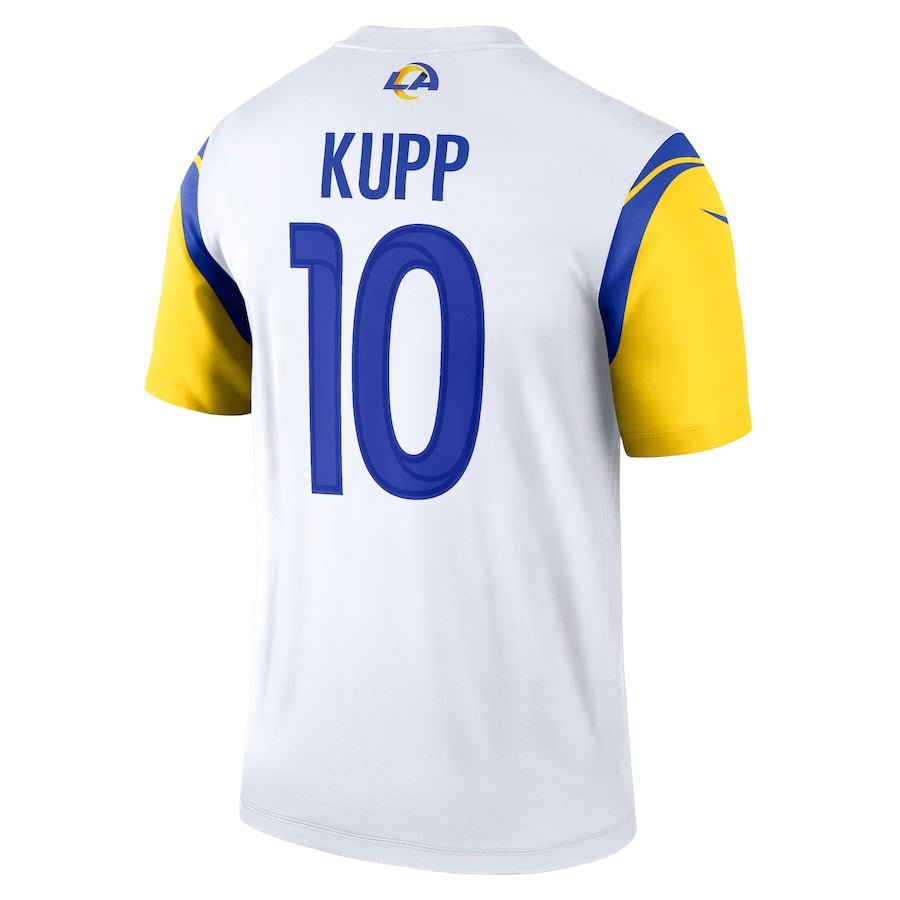 Los Angeles Rams Cooper Kupp White Legend Jersey | American Football Shirts | Sportcify |