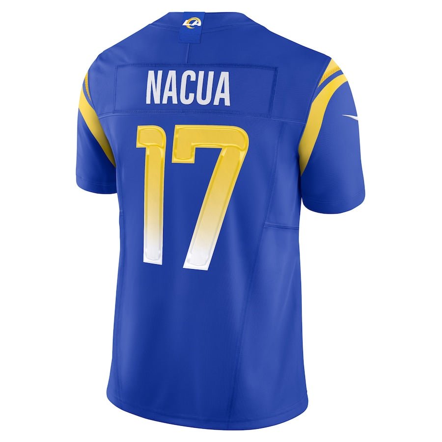 Los Angeles Rams Puka Nacua Royal Limited Jersey | American Football Shirts | Sportcify |