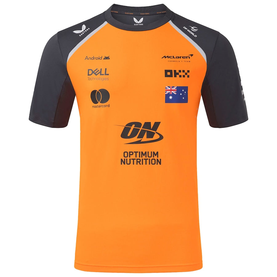 McLaren 2025 Team Oscar Piastri Driver Set Up T-Shirt Autumn
