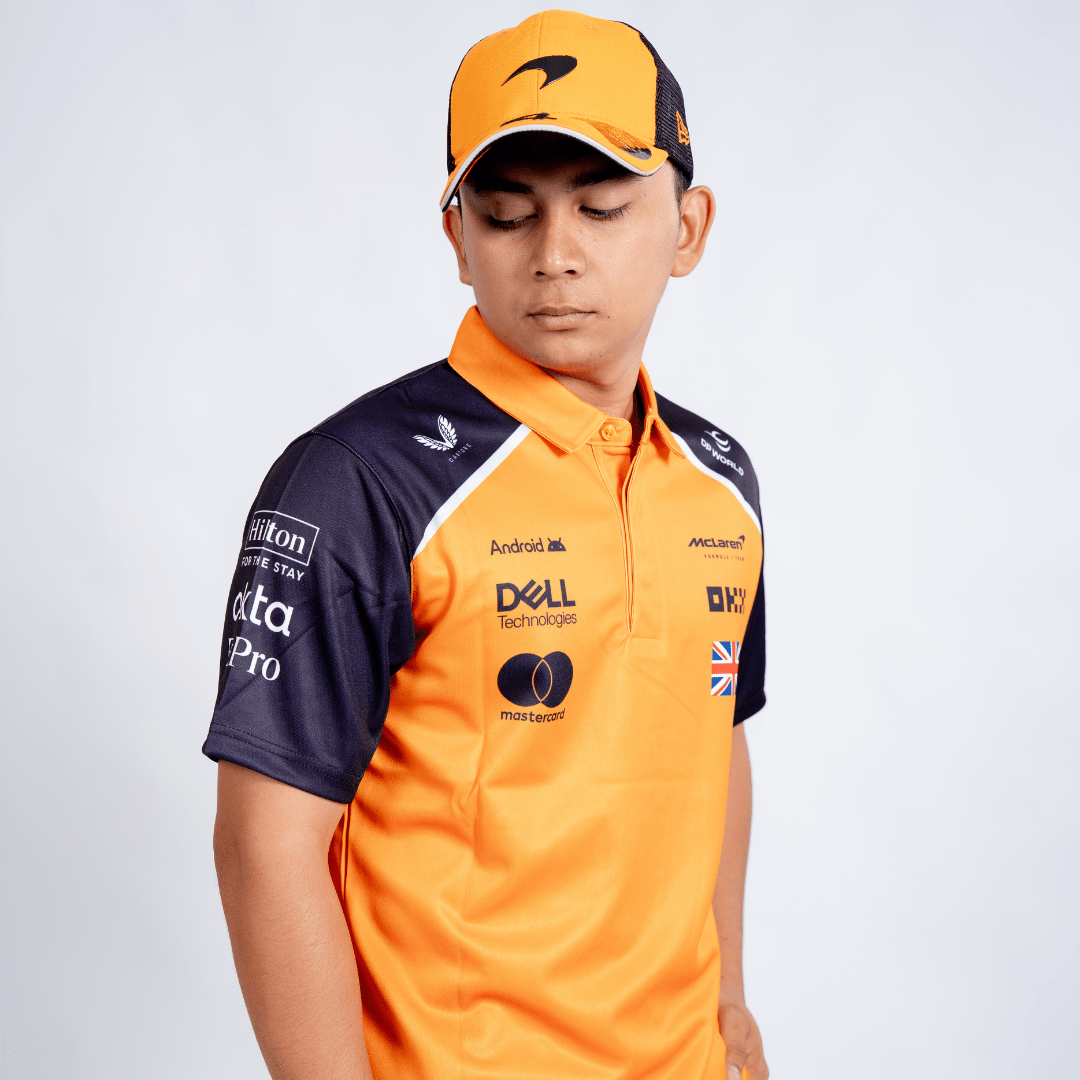 McLaren 2025 Team Lando Norris Driver Polo | Formula 1 Shirt | Sportcify |
