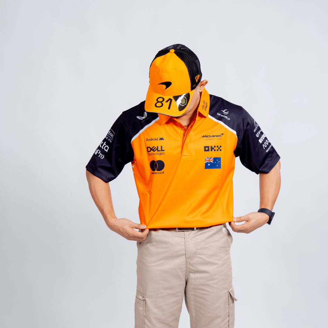 McLaren 2025 Team Oscar Piastri Driver Polo | Formula 1 Shirt | Sportcify |