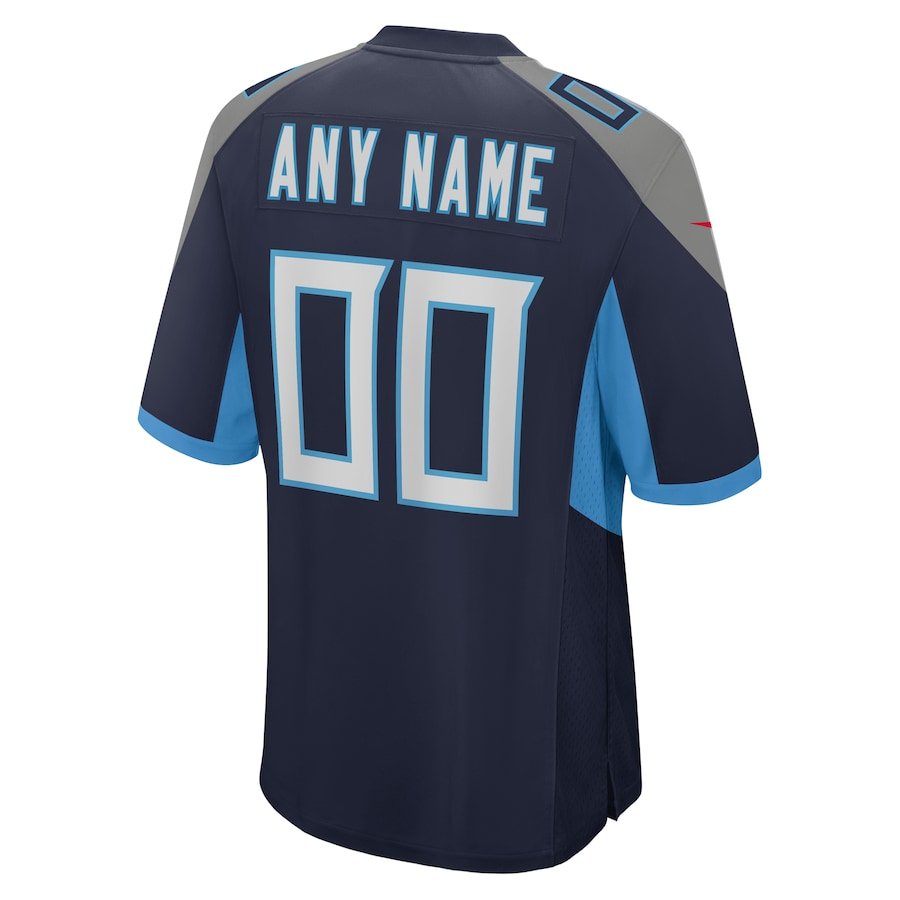 Men's Tennessee Titans Navy Custom Jersey | American Football Jersey | Sportcify |