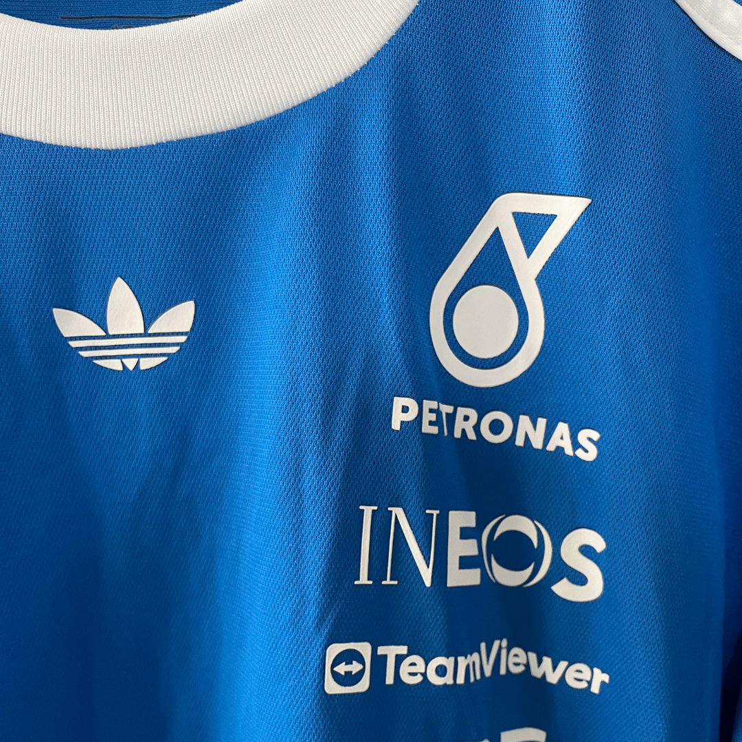 Mercedes - AMG F1 2026 Blue Wonder Team Driver Tee Blue | Formula One Polo Shirt | Sportcify |