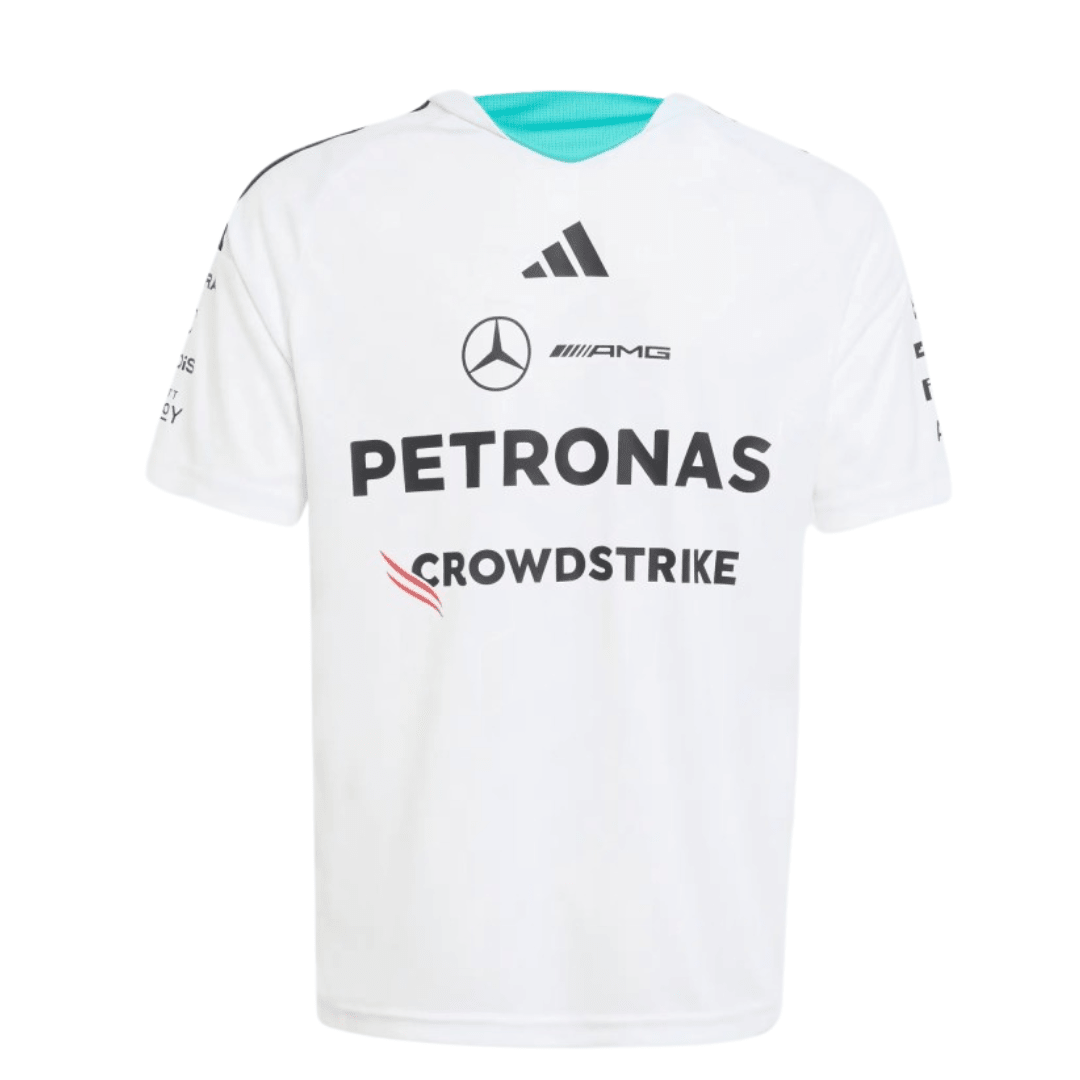 Mercedes AMG F1 2026 Team Drive Tshirt version 2 - White | Formula One Polo Shirt | Sportcify |