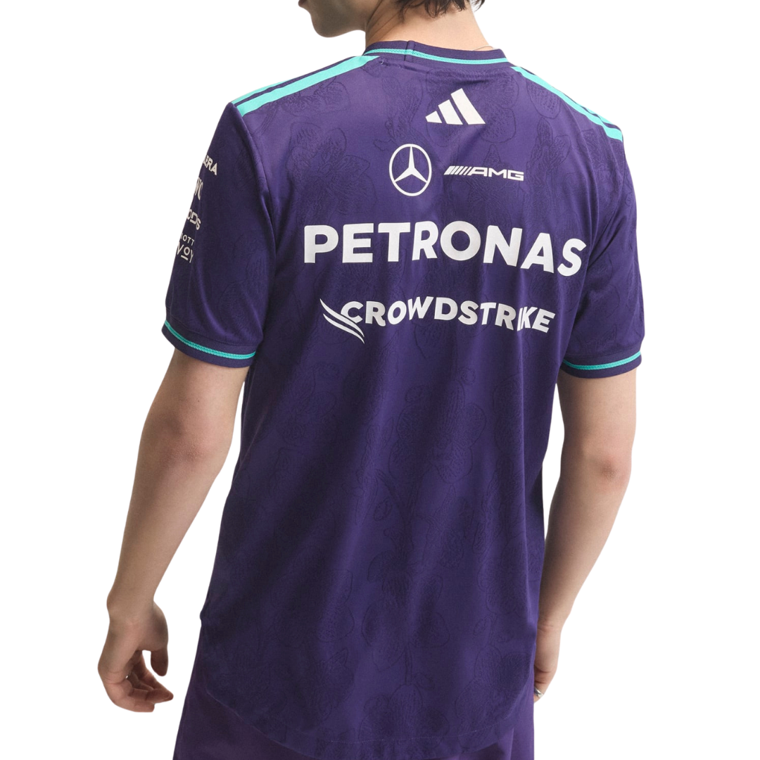 Mercedes F1 2026 Vanda Bloom Driver Purple Tee