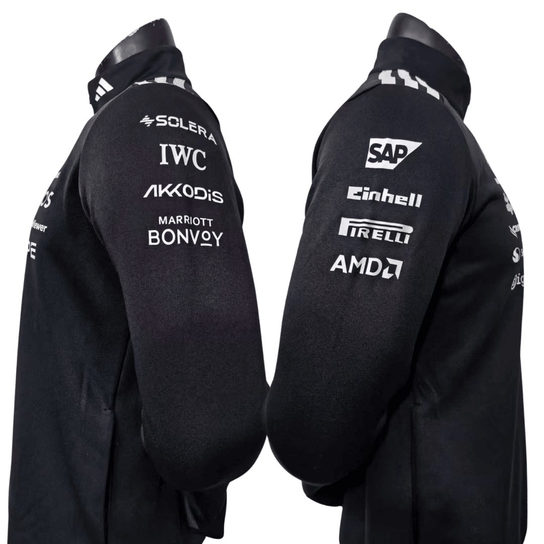 Mercedes - AMG F1 Half Zip 2026 - Long sleeved top - Black | Racing Jacket | Sportcify |