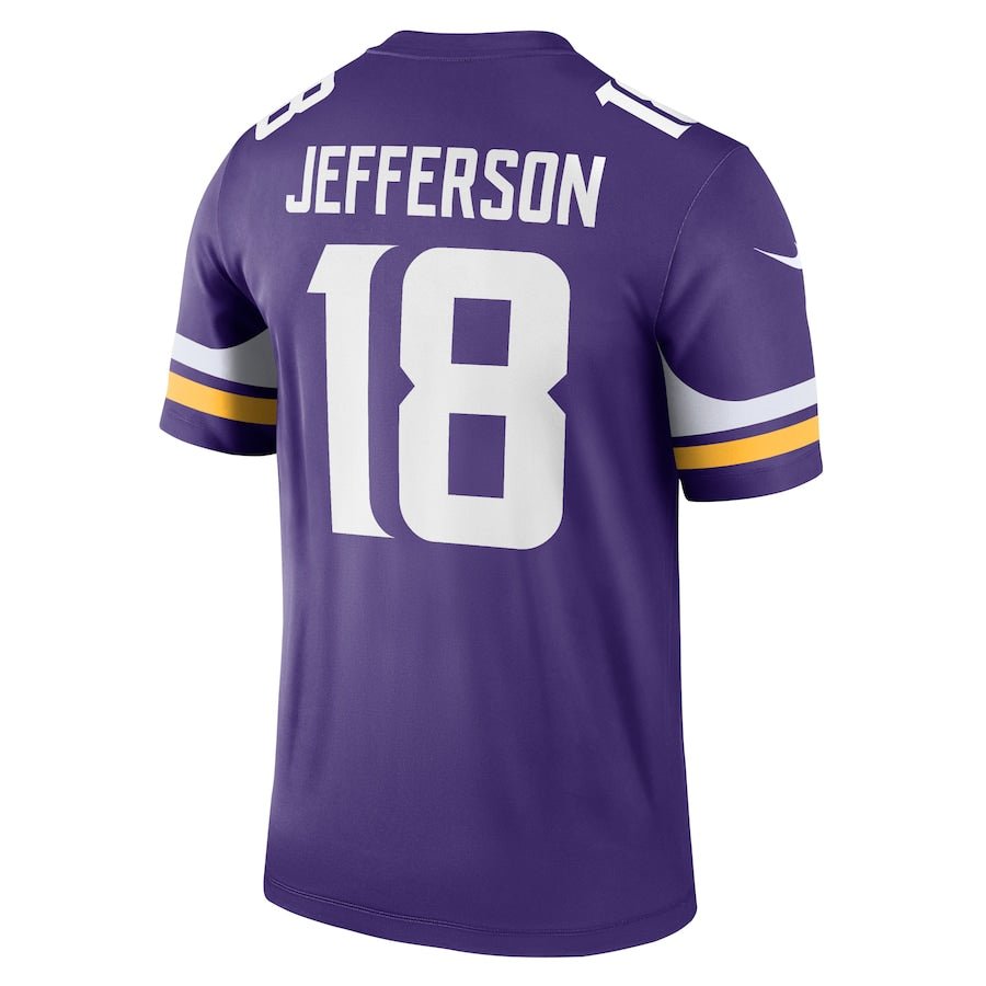 Minnesota Vikings Justin Jefferson Purple Legend Jersey | American Football Shirts | Sportcify |