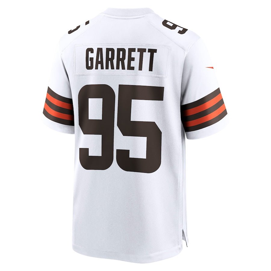 Myles Garrett White Cleveland Browns Away Game Jersey | American Football Shirts | Sportcify |