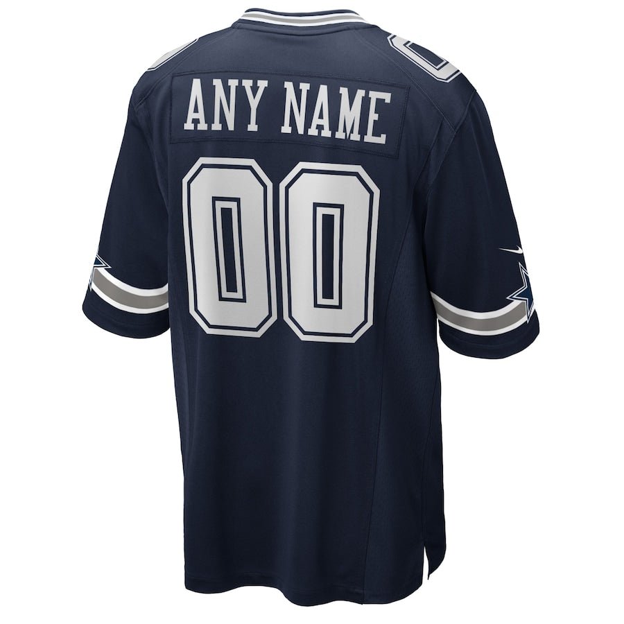 Navy Dallas Cowboys Custom Game Jersey | American Football Jersey | Sportcify |