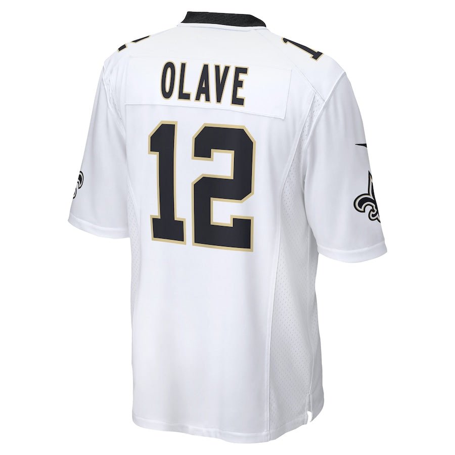 New Orleans Saints Chris Olave White Game Player Jersey | American Football Shirts | Sportcify |