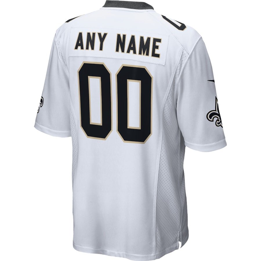 New Orleans Saints Nike White 2018 Custom Game Jersey | American Football Shirts | Sportcify |