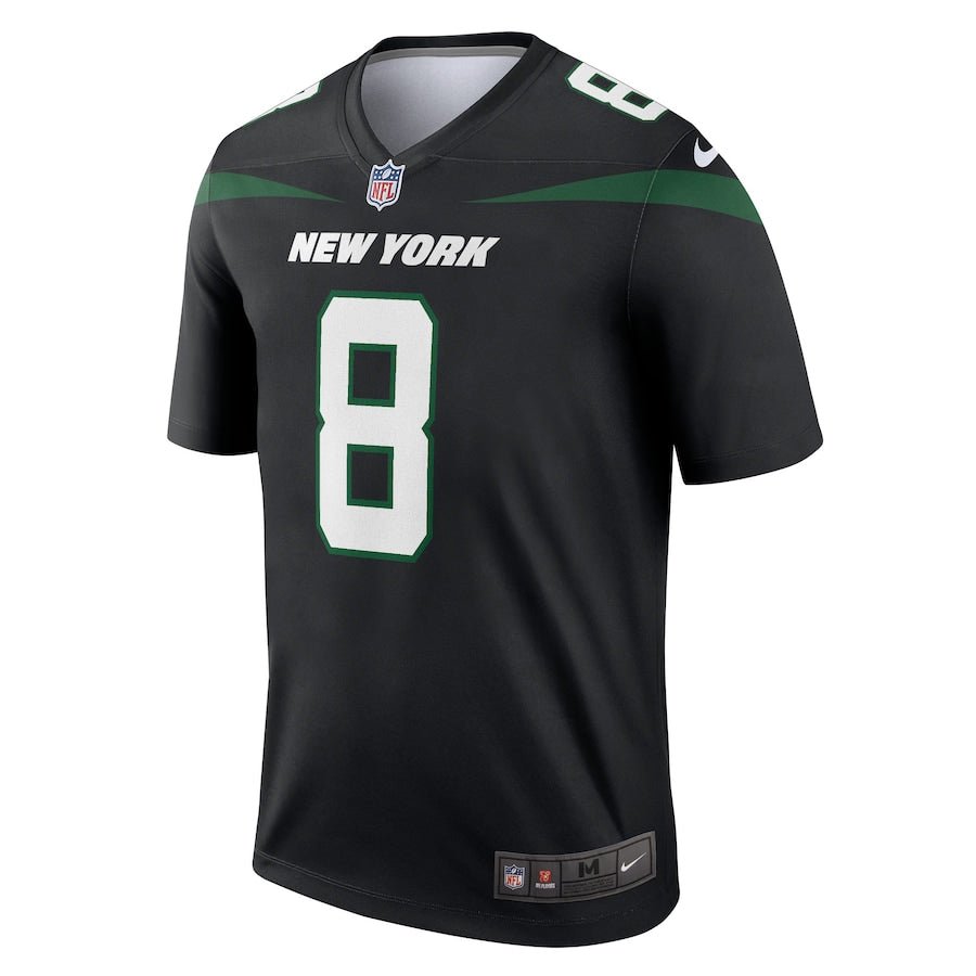 New York Jets Aaron Rodgers Stealth Black Alternate Legend Player Jersey | American Football Shirts | Sportcify |