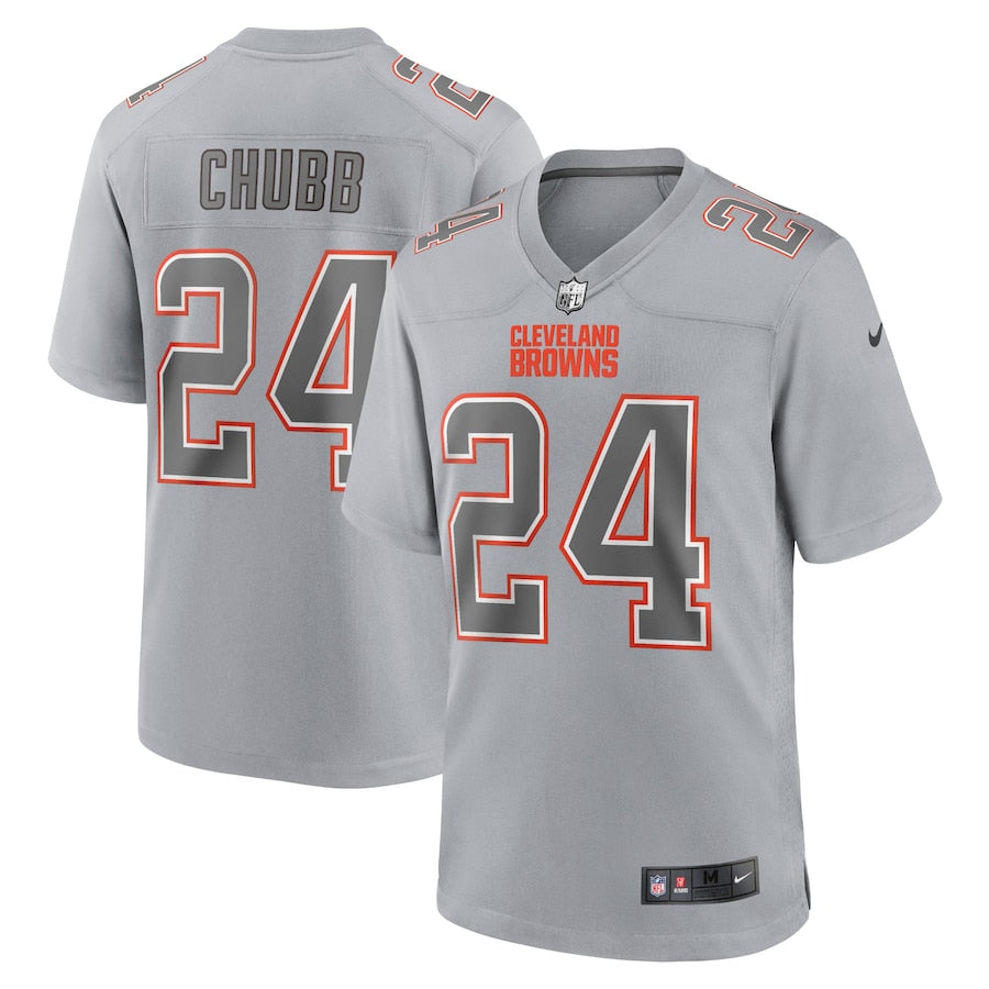 Nick Chubb Cleveland Browns Gray Atmosphere Fashion Game - Jersey - Sportcify High Quality American Football Jerseys | NFL Jerseys