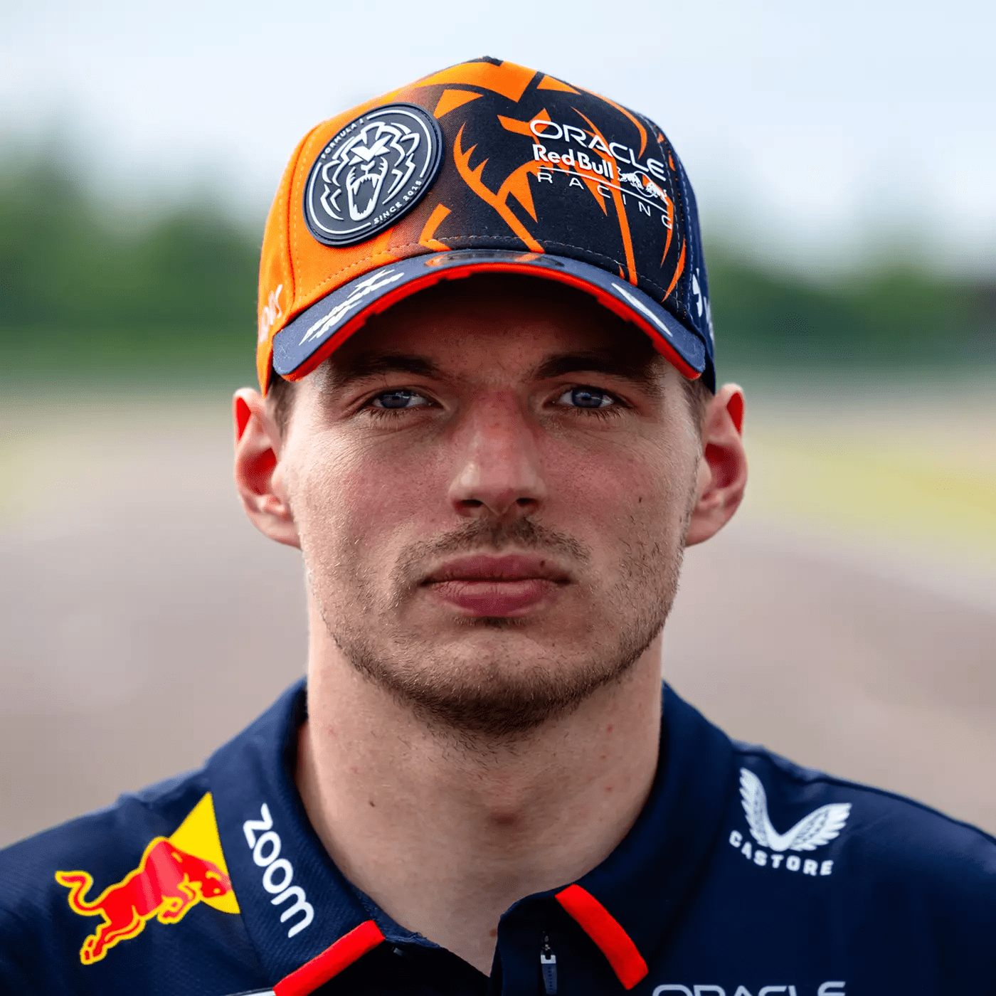 Oracle Red Bull Racing X Cap - Max Verstappen 2024 Orange Lion - Formula 1 | Racing Shirt | Sportcify |