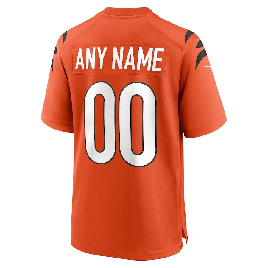 Orange Cincinnati Bengals Alternate Game Custom Jersey | American Football Jersey | Sportcify |