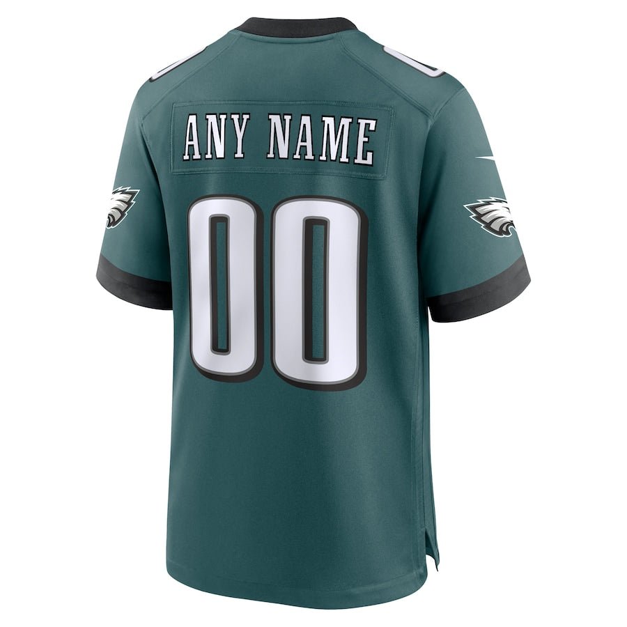 Philadelphia Eagles Midnight Green Custom Game Jersey | American Football Jersey | Sportcify |