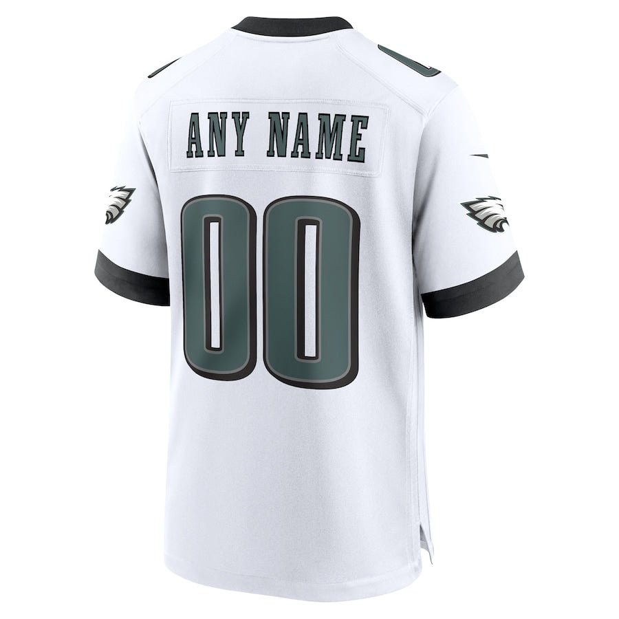Philadelphia Eagles White Custom Game Jersey | American Football Jersey | Sportcify |