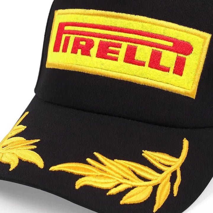 Pirelli Podium 1st Place Hat - Black | Racing Shirt | Sportcify |