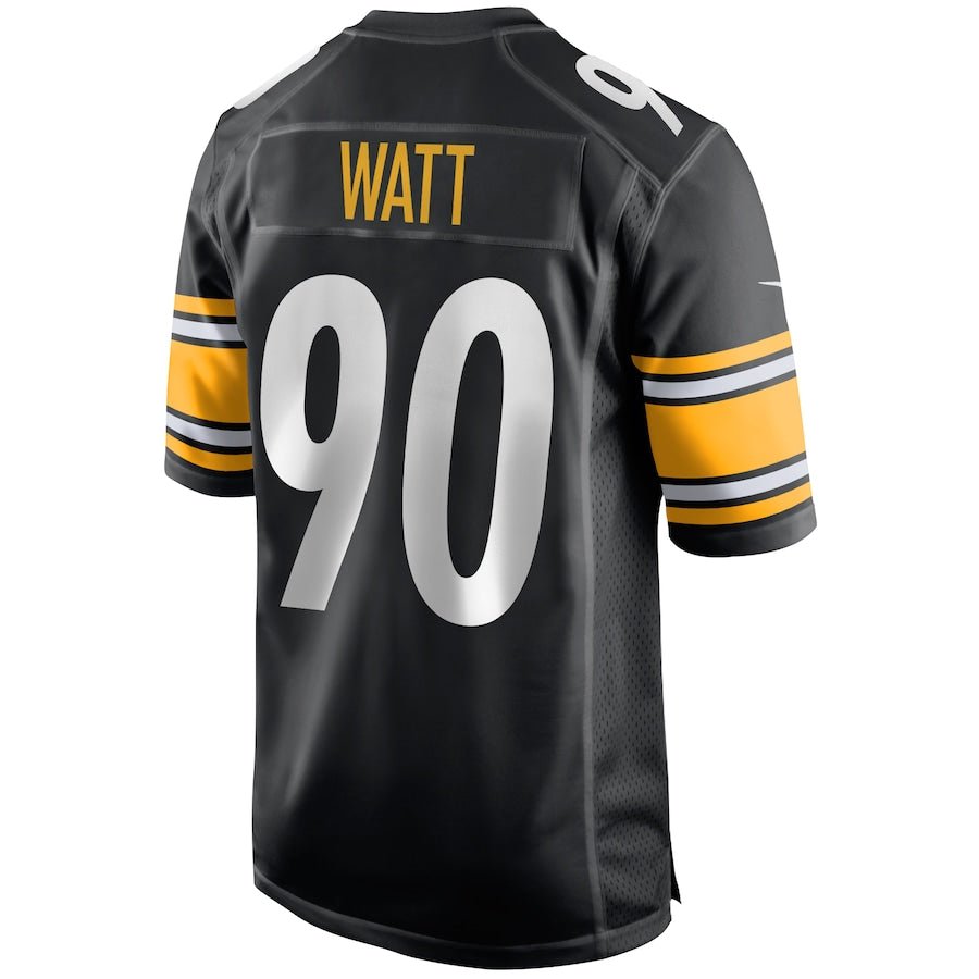 Pittsburgh Steelers T.J. Watt Black Game Jersey | American Football Shirts | Sportcify |