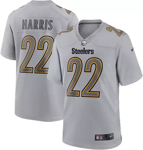 Pittsburgh Steelers Najee Harris Atmosphere Grey Game Jersey - Sportcify High Quality American Football Jerseys | NFL Jerseys